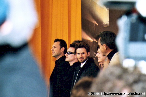 Bono @ Berlinale 2000