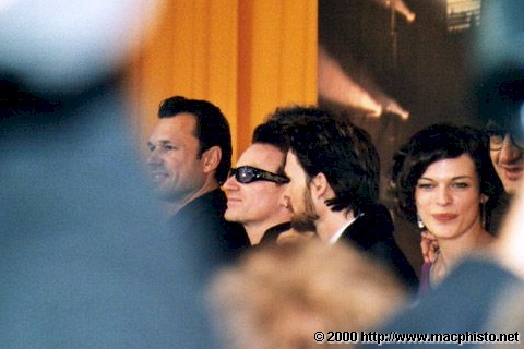 Bono @ Berlinale 2000