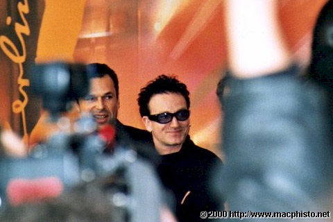 Bono @ Berlinale 2000