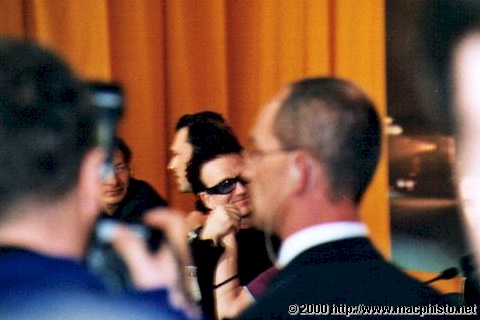 Bono @ Berlinale 2000