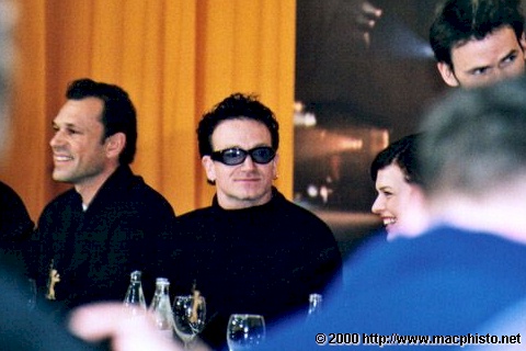 Bono @ Berlinale 2000