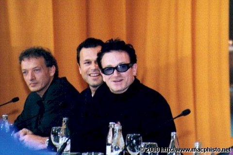 Bono @ Berlinale 2000