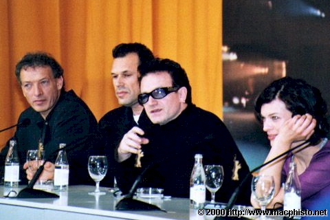 Bono @ Berlinale 2000