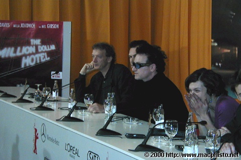 Bono @ Berlinale 2000