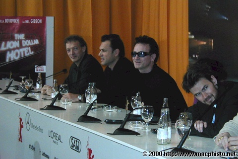 Bono @ Berlinale 2000