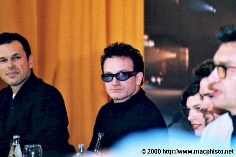 Bono @ Berlinale 2000