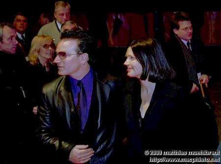 Bono @ Berlinale 2000