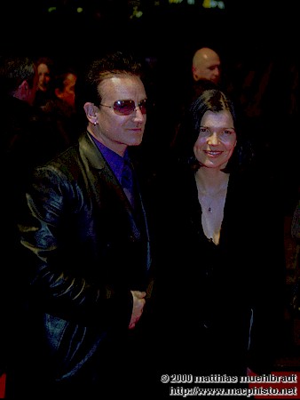 Bono @ Berlinale 2000