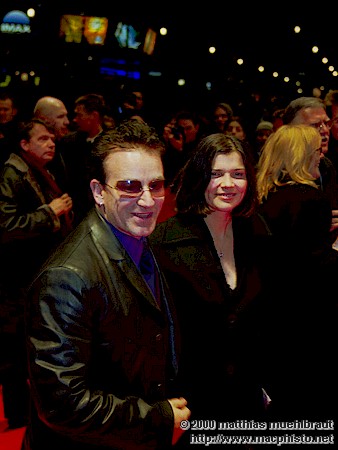 Bono @ Berlinale 2000