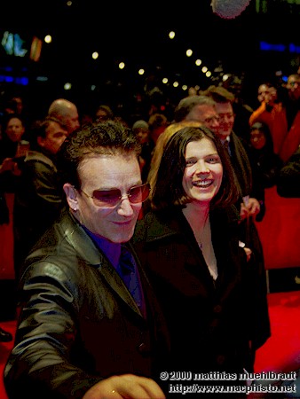 Bono @ Berlinale 2000